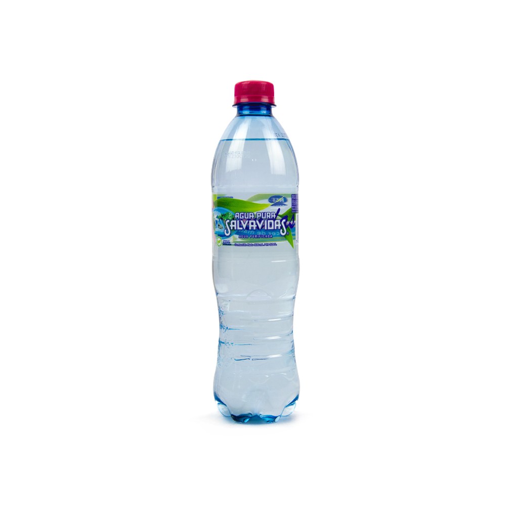 Agua purificada 600 ml