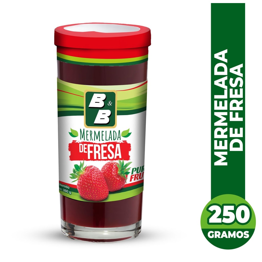 Mermelada de fresa 250 g