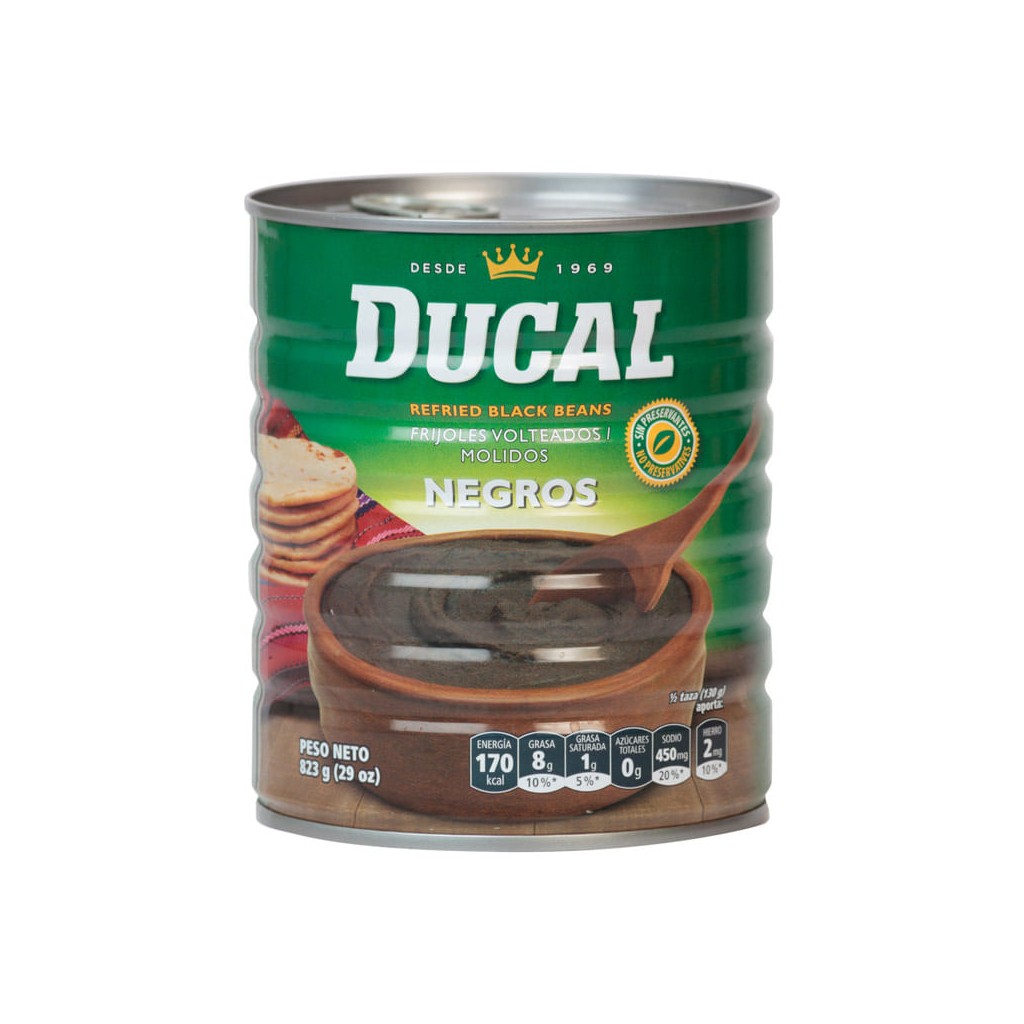 Frijoles volteados lata 400 g