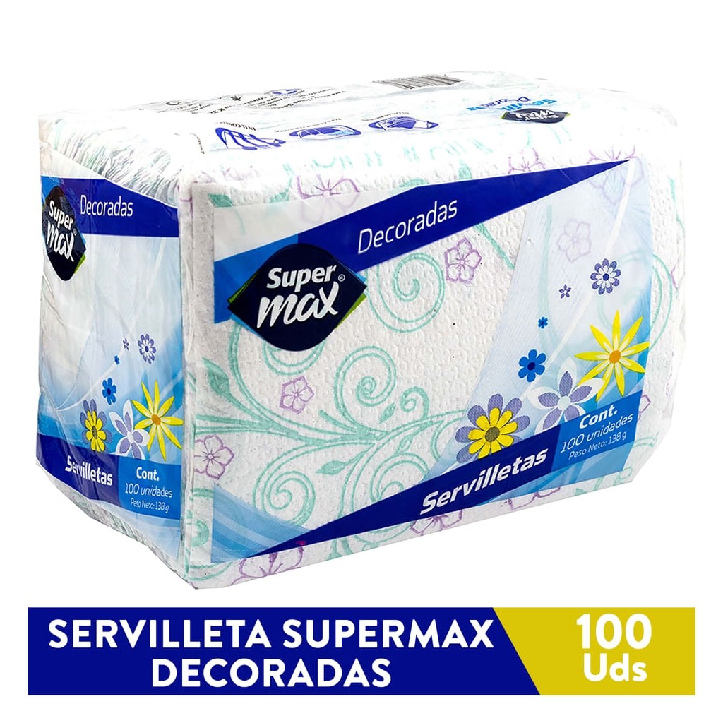 Servilletas paquete 100
