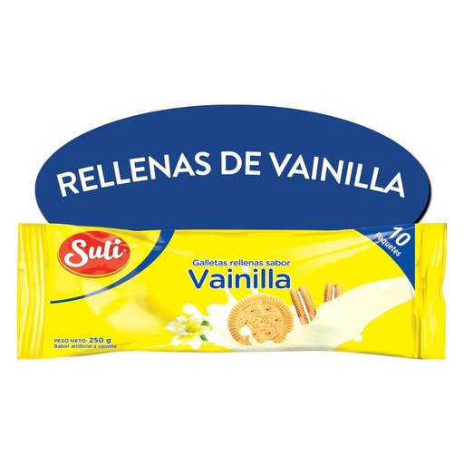[QM-PRD-038] Galletas de vainilla 250 g
