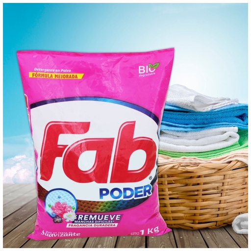 [QM-PRD-051] Detergente en polvo 1 kg